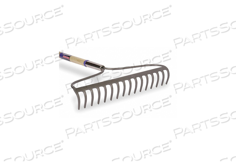 BOW RAKE, PRODUCT TYPE BOW RAKE, BLADE WIDTH NOT APPLICABLE, HEAD STYLE NOT APPLICABLE, TINE MATERIAL STEEL, NUMBER OF TINES 16, OVERALL WID by Westward BOW RAKE, PRODUCT TYPE BOW RAKE, BLADE WIDTH NOT APPLICABLE, HEAD STYLE NOT APPLICABLE, TINE MATERIAL STEEL, NUMBER OF TINES 16, OVERALL WID by Westward