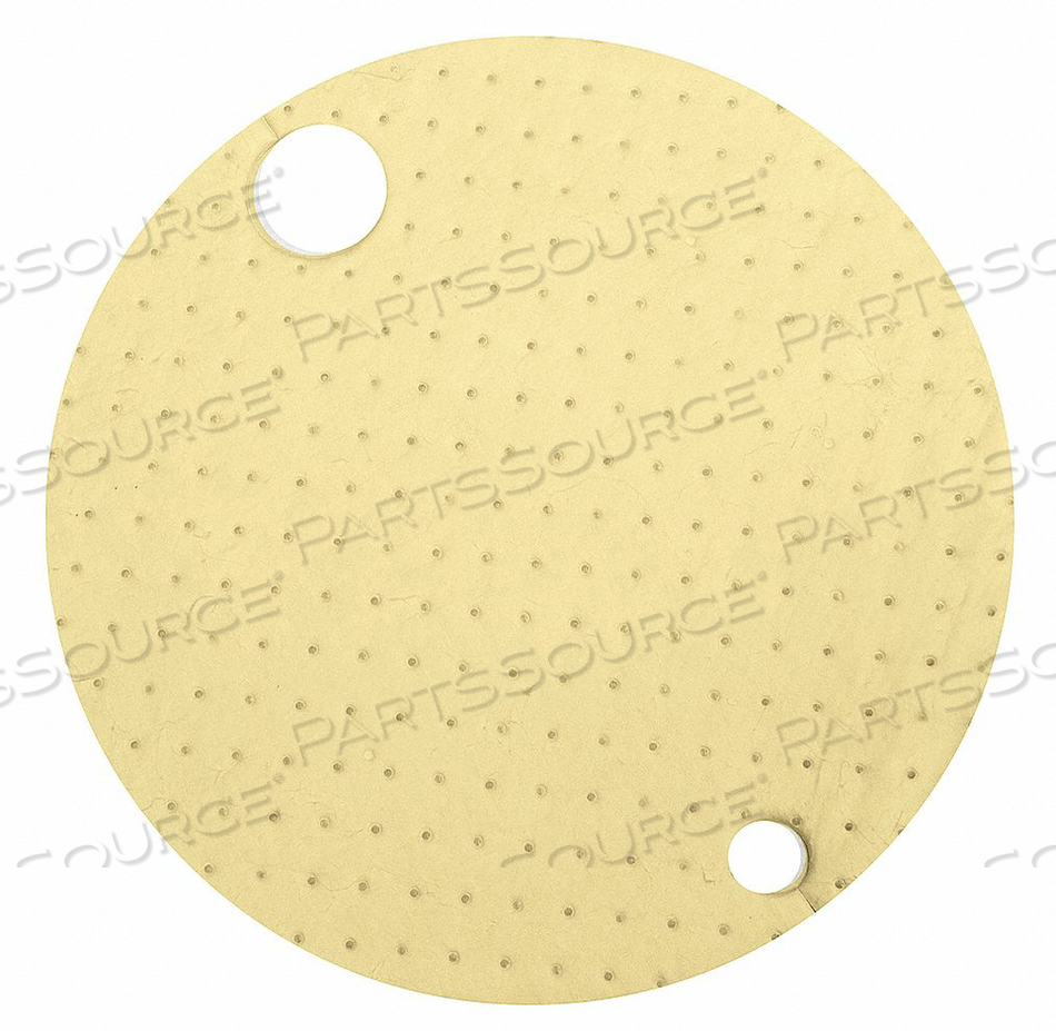 DRUM TOP PAD CHEM/HAZMAT YELLOW PK25 by Spilfyter DRUM TOP PAD CHEM/HAZMAT YELLOW PK25 by Spilfyter