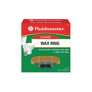 WAX TOILET BOWL GASKET WITH FLANGE by Fluidmaster WAX TOILET BOWL GASKET WITH FLANGE by Fluidmaster