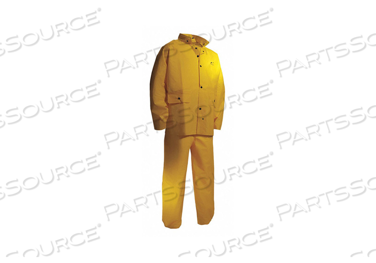FR 2 PIECE RAIN SUIT YELLOW S by Tuftex FR 2 PIECE RAIN SUIT YELLOW S by Tuftex