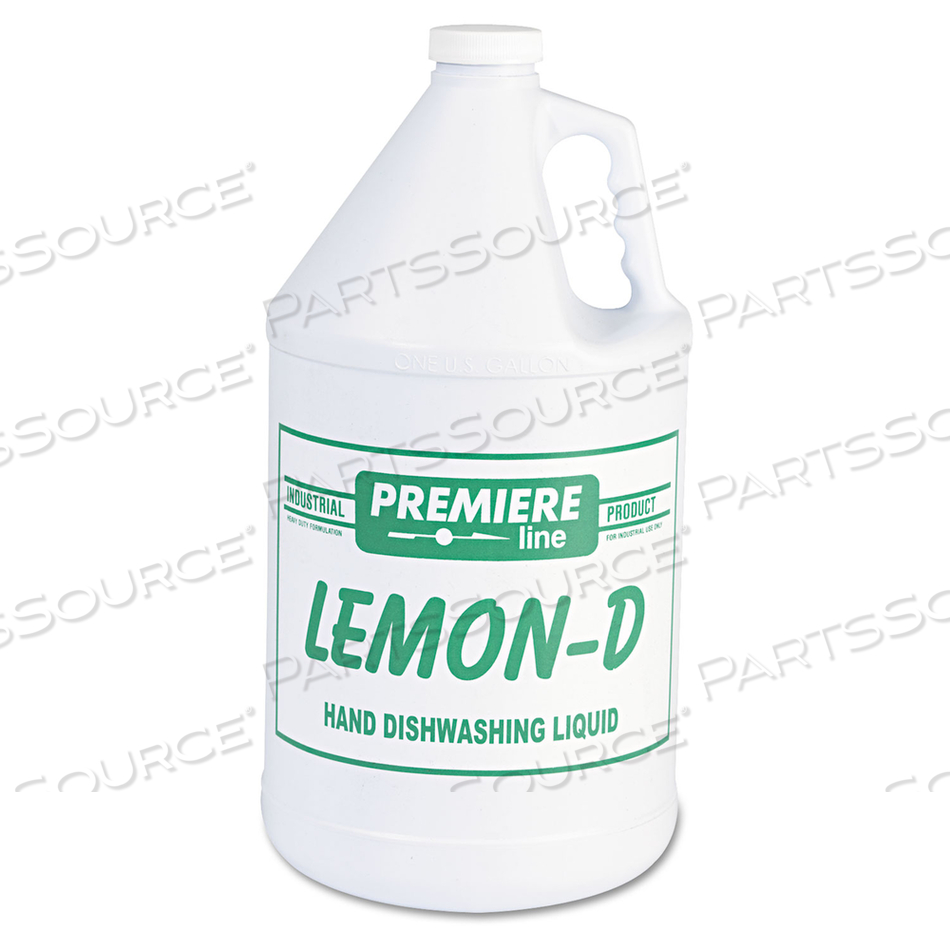 LEMON-D DISHWASHING LIQUID, LEMON, 1 GAL, BOTTLE by Kess LEMON-D DISHWASHING LIQUID, LEMON, 1 GAL, BOTTLE by Kess