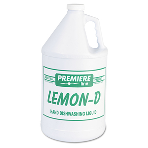 LEMON-D DISHWASHING LIQUID, LEMON, 1 GAL, BOTTLE, 4/CARTON by Kess