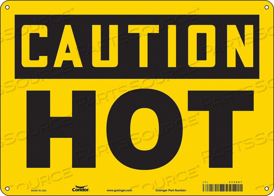 J6960 DANGER SIGN 14 W X 10 H 0.060 THICK 