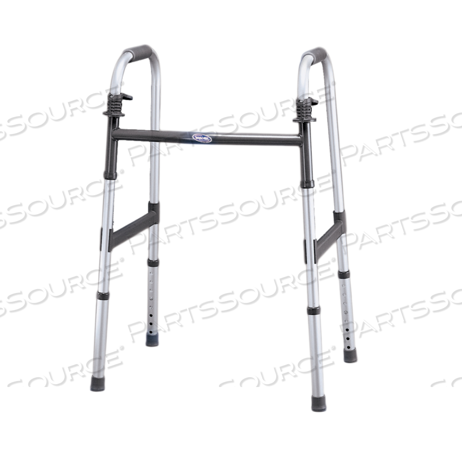 DUAL RELEASE FOLDING WALKER by Invacare Corporation