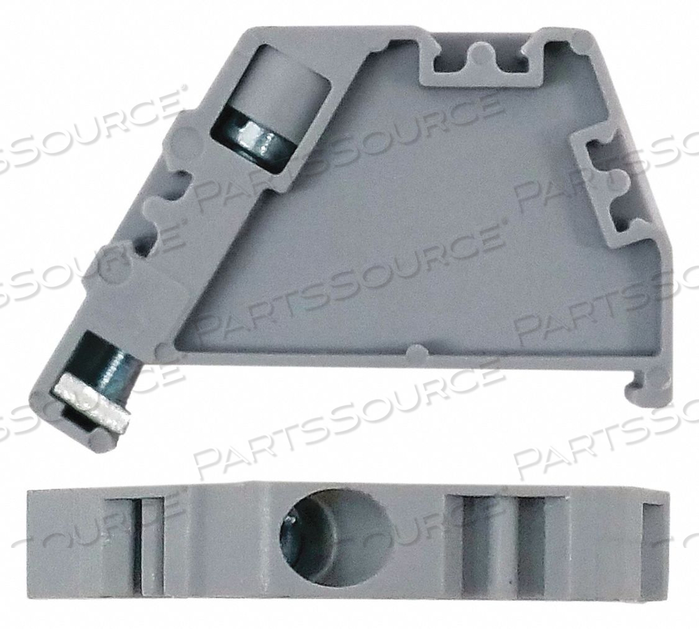 END STOPS FOR DIN RAIL 35MM by RIB