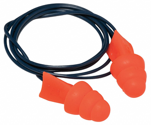 EAR PLUGS CORDED FLANGED 27DB PR by Tasco Corporation