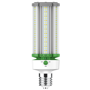 LED CORN LIGHT, ADJUSTABLE WATT / COLOR, 45/54/63W, 3/4/5,000K, E39 BASE, 107LM/W, AC100-277V by LEDone