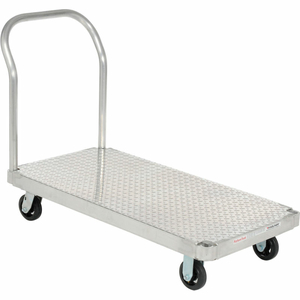 MAGLINER ALUMINUM PLATFORM TRUCK WITH DIAMOND DECK 60 X 30 1400 LB. CAP. by Magliner MAGLINER ALUMINUM PLATFORM TRUCK WITH DIAMOND DECK 60 X 30 1400 LB. CAP. by Magliner