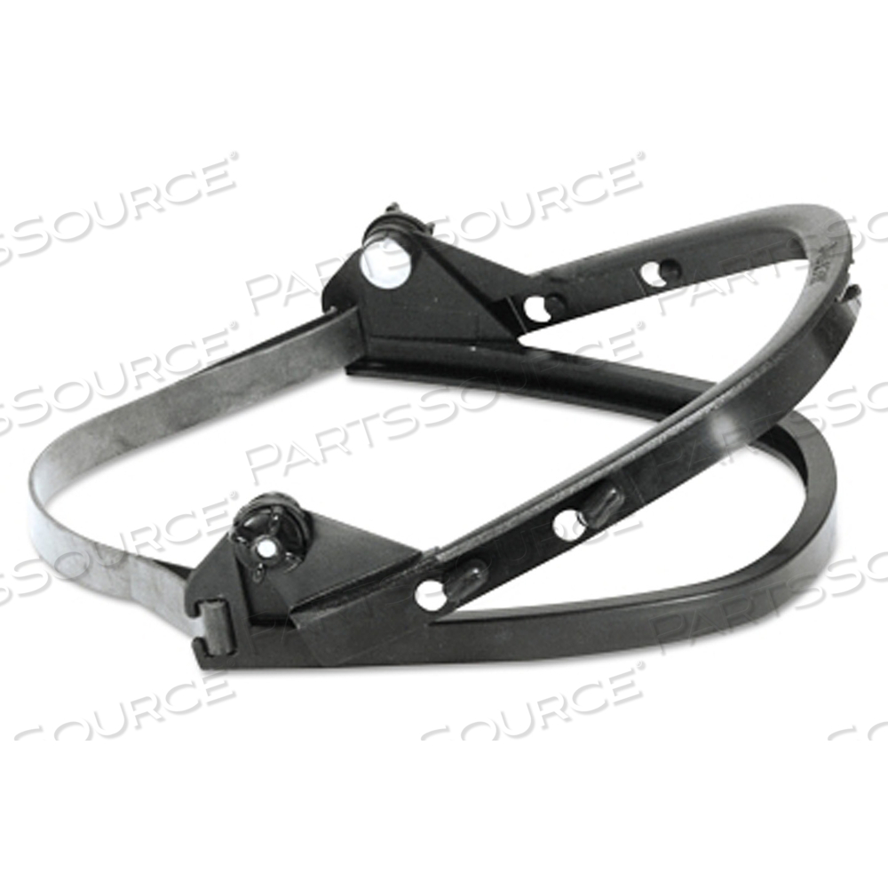 337 CAPSHIELD FACESHIELD ADAPTER, PLASTIC, BLACK, 15 IN L X 8-3/4 IN H by Jackson Safety