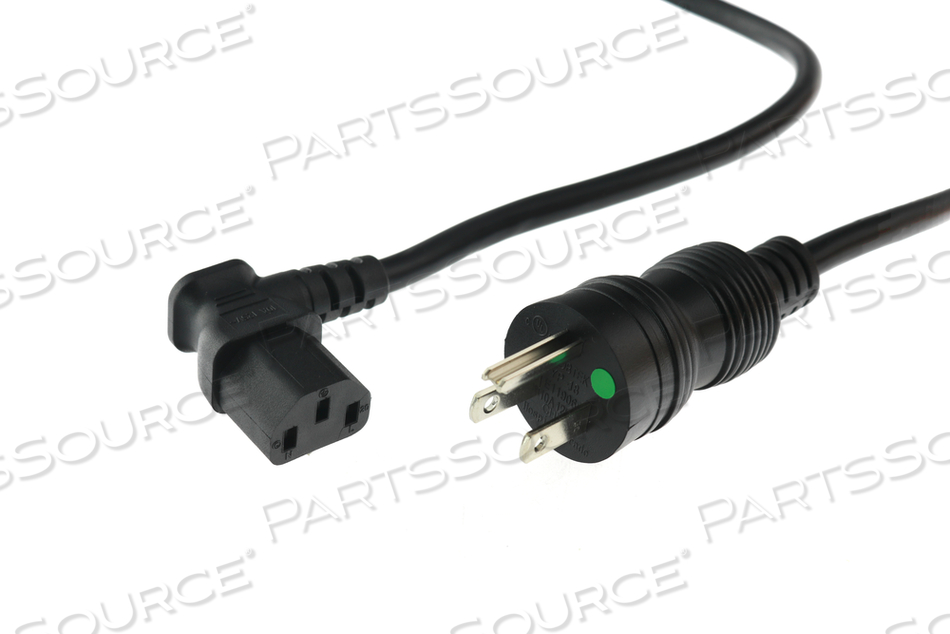POWER CORD, 120 VAC, NEMA 5-15, 3-PIN PLUG, 8.2 FT CABLE LG by American Diagnostic Corporation (ADC)