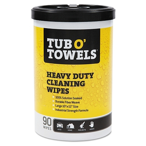 TUB-O TOWELS MULTI PURPOSE TOWEL, ORANGE, CANISTER, 45 OZ by Wonder Works