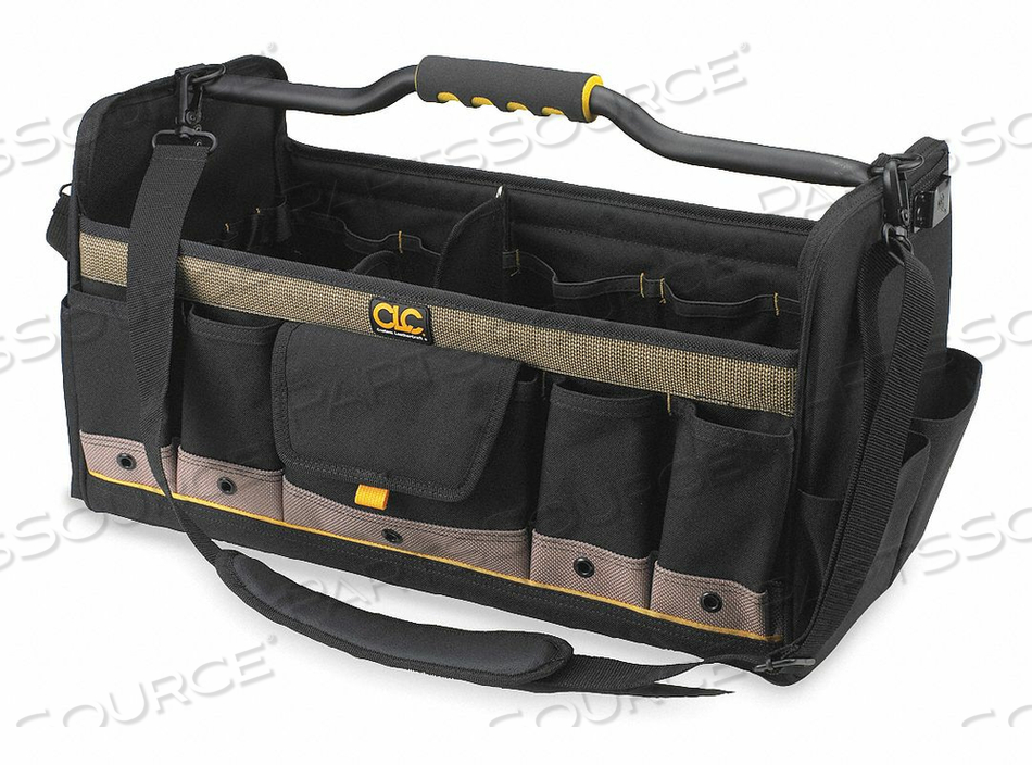 TOOL TOTE 27 POCKETS 20 X11 X11 BLACK by CLC (Custom Leathercraft)