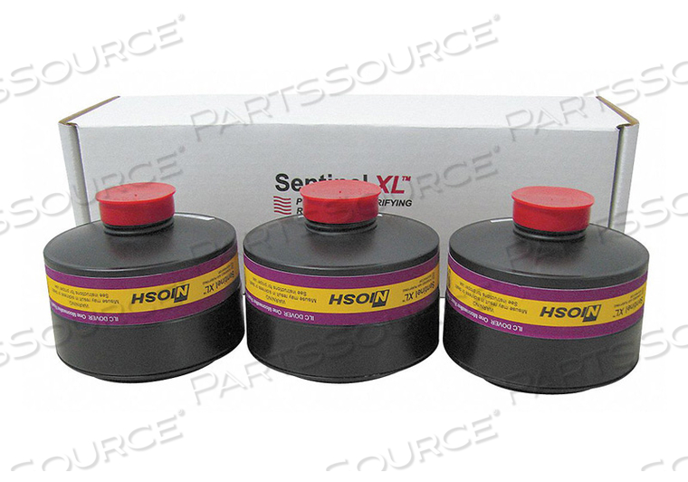 COMBINATION CARTRIDGEFILTER THREADED PK3 by ILC DOVER 