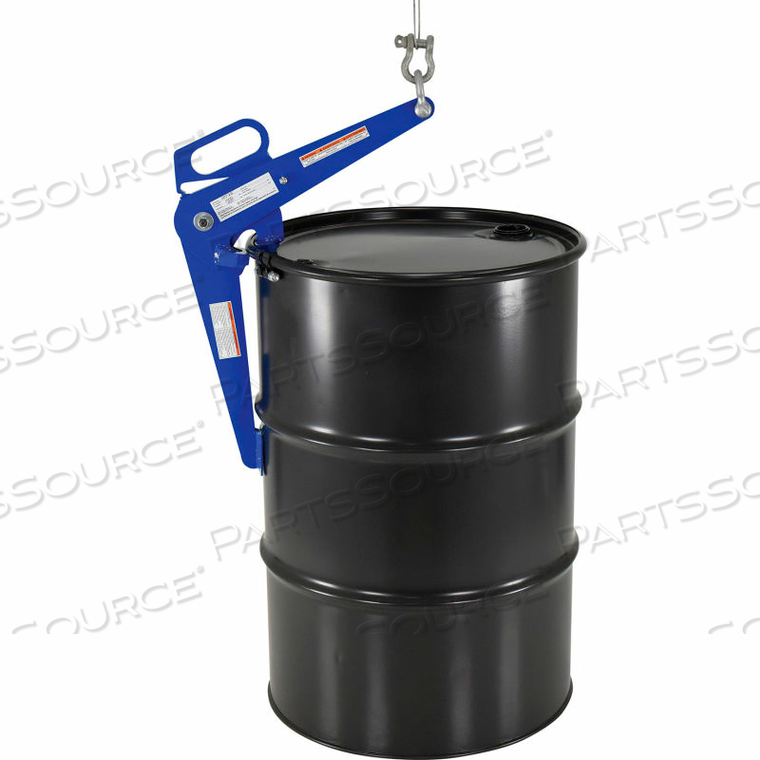 VERTICAL STEEL DRUM LIFTER - 1000 LB. CAPACITY 