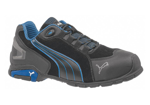 ATHLETIC SHOE 7 EE BLACK ALUMINUM PR by Puma Safety Shoes