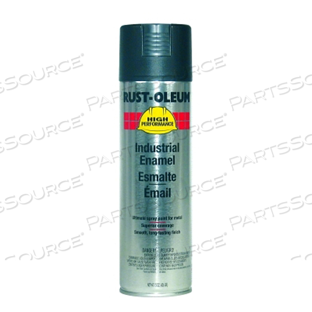 V2178838 RUST-OLEUM V2100 SPRAY PAINT, 15 OZ, AEROSOL, SPRAY, BLACK, FLAT, ENAMEL by Rust-Oleum