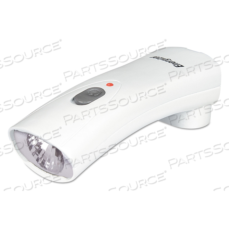 WEATHER READY LED FLASHLIGHT, 1 NIMH RECHARGEABLE BATTERY (INCLUDED), SILVER/GRAY by Energizer