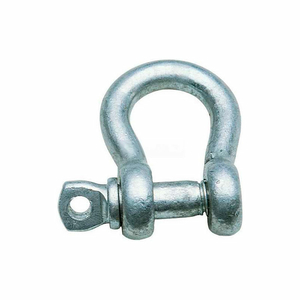 1" GALVANIZED SCREW PIN ANCHOR SHACKLE - PACK OF 5 by Elite Sales, Inc.