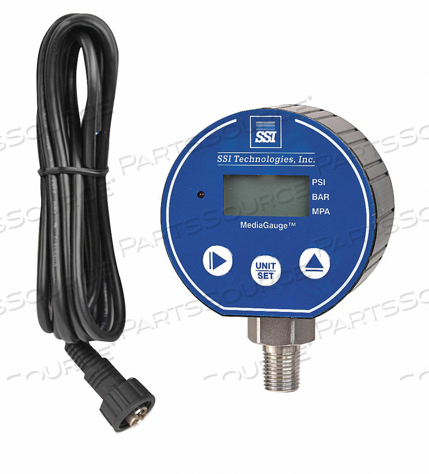 DIGITAL PRESSURE GAUGE 15 PSI MG-MD by SSI