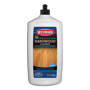 HARDWOOD FLOOR CLEANER, 32 OZ SQUEEZE BOTTLE, 6/CARTON by Weiman