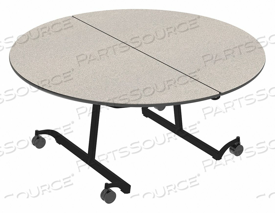 MOBILE SHAPED TABLE GRAY GLACE 8 SEATS by Palmer Hamilton MOBILE SHAPED TABLE GRAY GLACE 8 SEATS by Palmer Hamilton