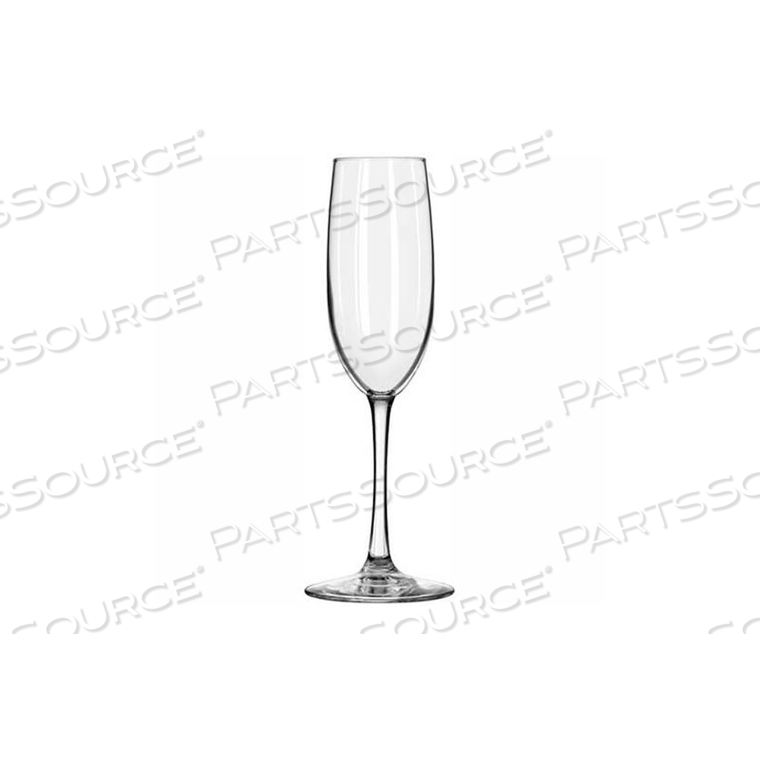 GLASS VINA FLUTE 8 OZ., 12 PACK 