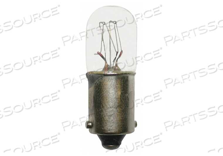 MINIATURE LAMP 130VMB-1 2.4W T3 1/4 130V by Lumapro Products
