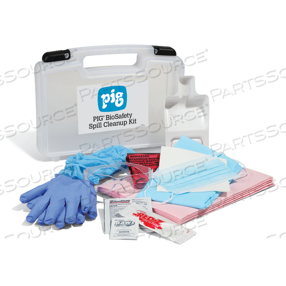 PIG BIOSAFETY SPILL CLEANUP KIT by New Pig Corporation