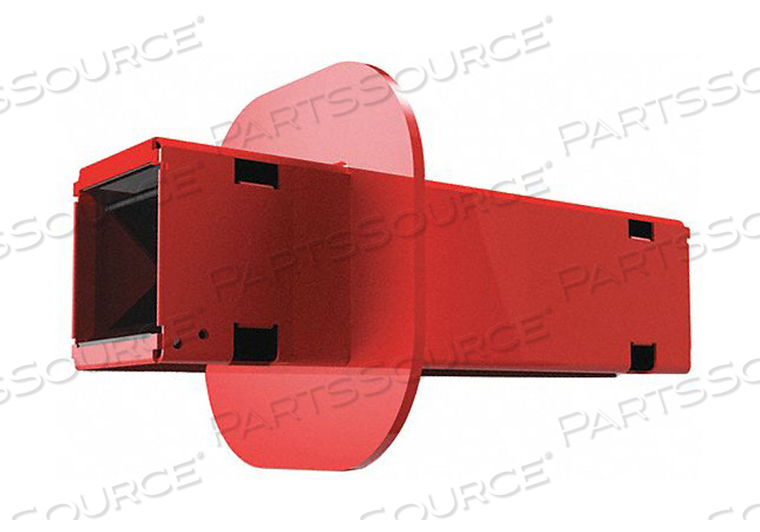 FIRE BARRIER PATHWAY RECTANGLE 6 W RED by STI Marine