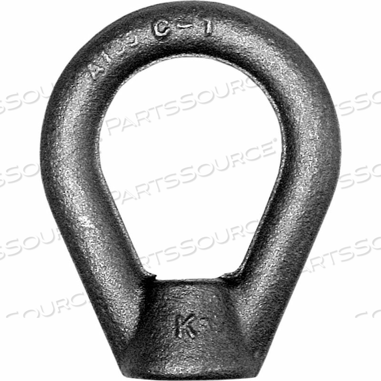 DROP FORGED EYE NUT - M8 X 1.25 - STYLE A - C1030 - MADE IN USA 