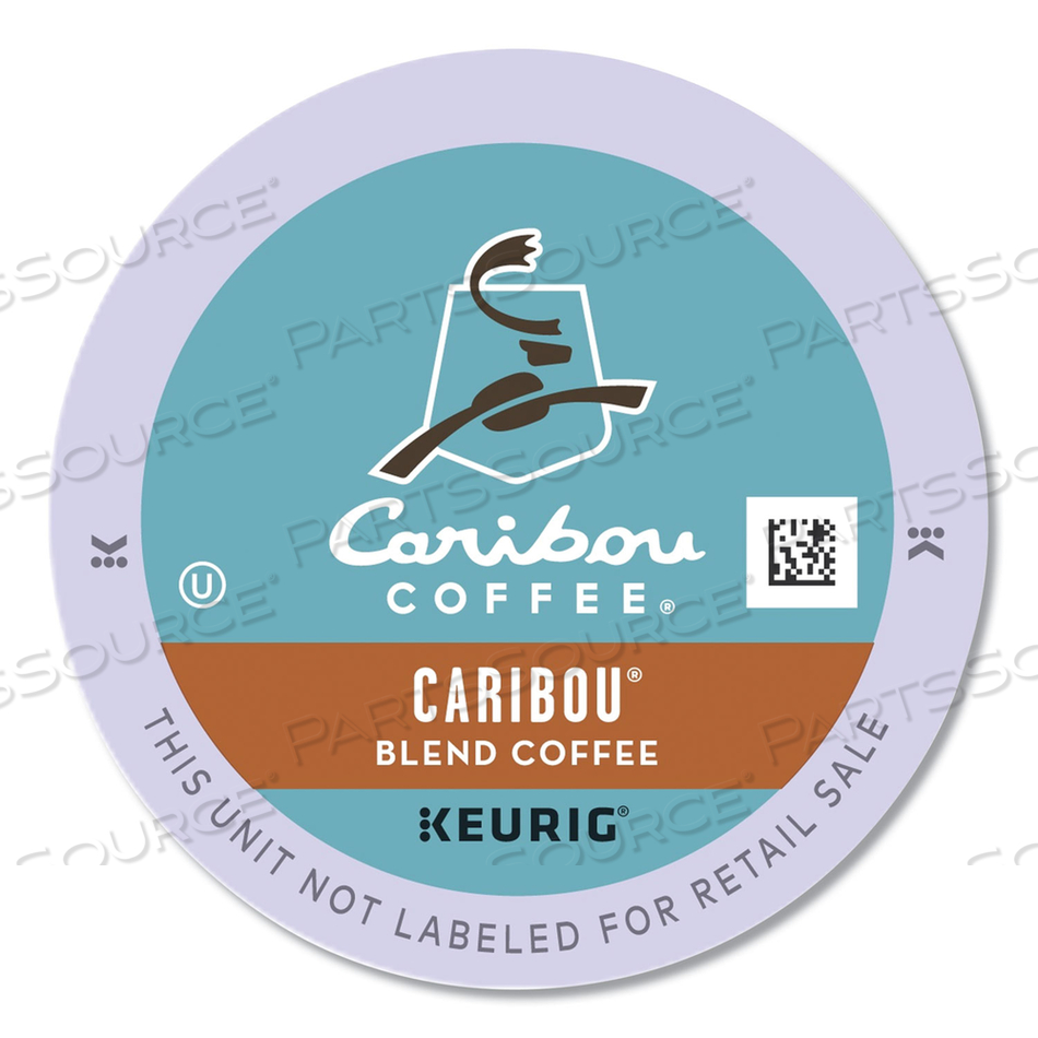 CARIBOU BLEND COFFEE K-CUPS by Caribou Coffee CARIBOU BLEND COFFEE K-CUPS by Caribou Coffee