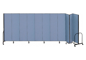 F1904 PARTITION 20 FT 5 IN W X7 FT 4 IN H BLUE by Screenflex