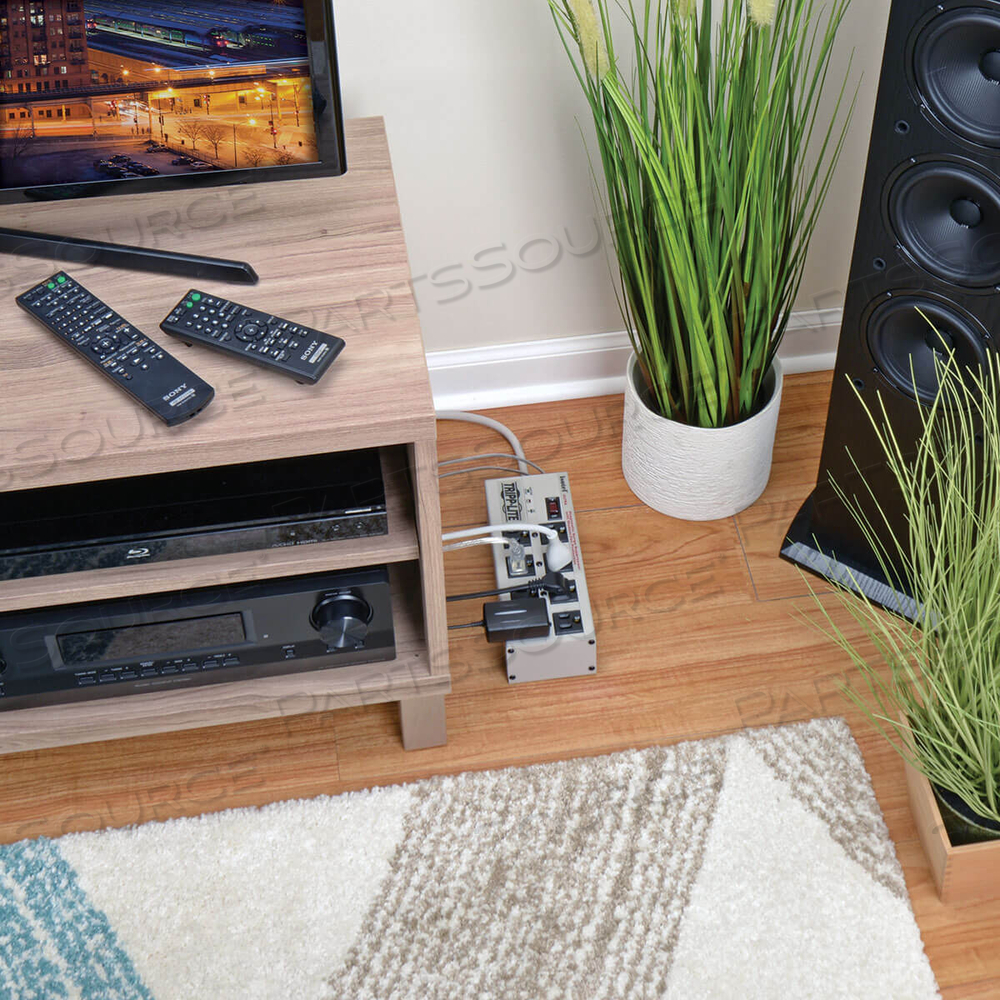 ISOBAR SURGE PROTECTOR METAL RJ11 8 OUTLET 12FT CORD 3840 JOULES by Tripp Lite ISOBAR SURGE PROTECTOR METAL RJ11 8 OUTLET 12FT CORD 3840 JOULES by Tripp Lite