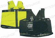 BACK SUPPORT OPEN MESH BLACK XL by Occunomix