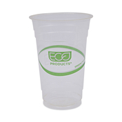 GREENSTRIPE RENEWABLE AND COMPOSTABLE COLD CUPS, 20 OZ, CLEAR, 50/PACK, 20 PACKS/CARTON by Eco-Products