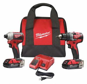 CORDLESS COMBINATION KIT 18.0V 2 TOOLS by Milwaukee Electric Tools