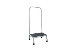 KENT FOOT STOOL 18"W X 8"H X 12"D W/HANDRAIL MRI SAFE by Blickman