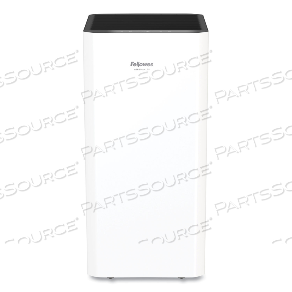 AERAMAX SV AIR PURIFIER, 1,500 SQ FT ROOM CAPACITY, WHITE/BLACK by Fellowes
