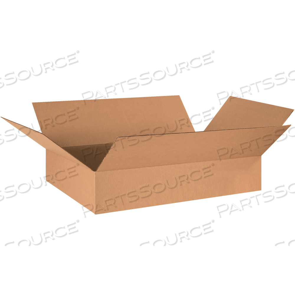 FLAT CORRUGATED BOXES, 29" X 17" X 3", KRAFT, 25/BUNDLE by BOX Partners (Box Acquisitions, LLC)