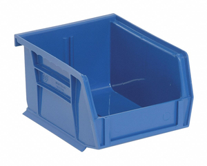 F0598 HANG/STACK BIN 5-3/8L X 4-1/8W BLUE by Quantum Storage Systems F0598 HANG/STACK BIN 5-3/8L X 4-1/8W BLUE by Quantum Storage Systems