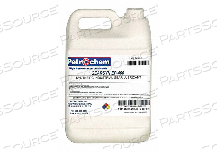 SYNTHETIC EP GEAR LUBRICANT ISO 460 by Petrochem SYNTHETIC EP GEAR LUBRICANT ISO 460 by Petrochem