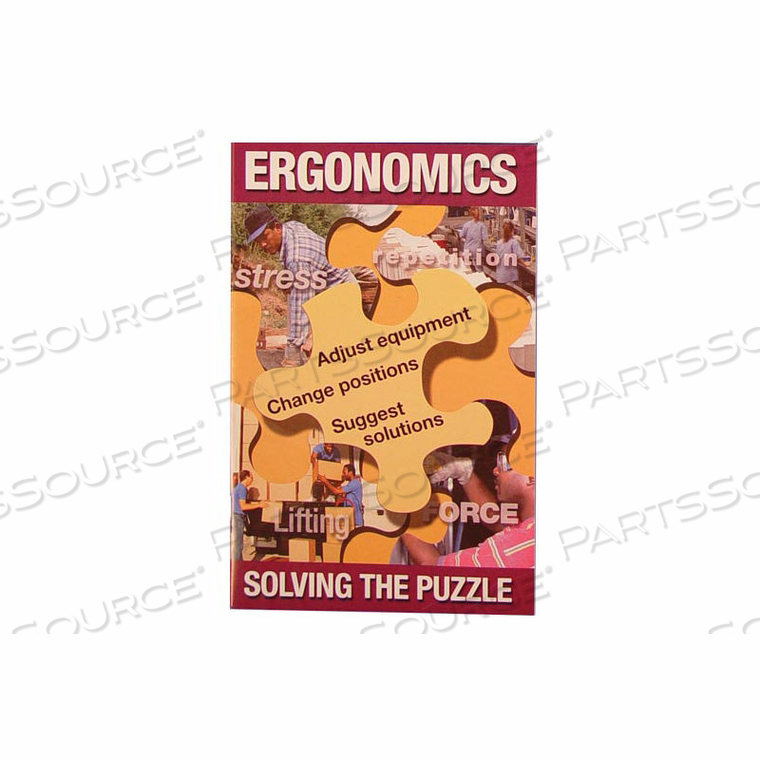 SAFETY HANDBOOK - ERGONOMICS SOLVING THE PUZZLE 