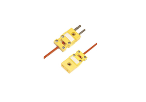 TYPE K THERMOCOUPLE, MALE, YELLOW, SUBMINIATURE CONNECTOR by Omega Engineering