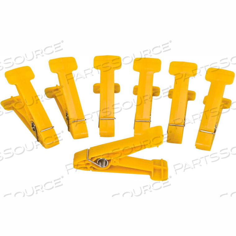 REPLACEMENT PINCHPINS, 5 EACH, YELLOW by Fabrication Enterprises