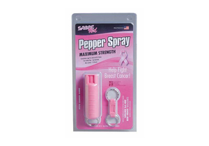 PEPPER SPRAY W/HARD CASE PINK by Sabre