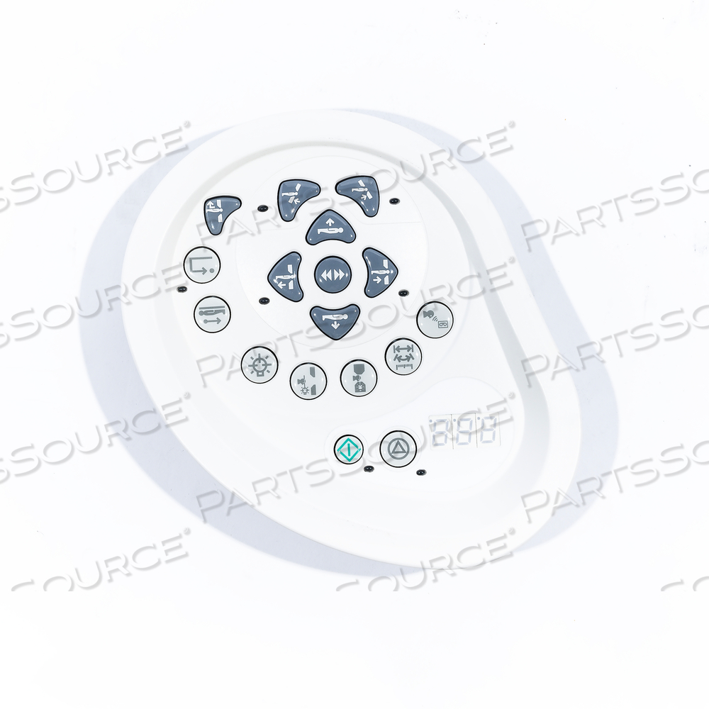 RIGHT CT CONTROL PANEL - WHITE N9 BEZEL AND BLUE LEDS RIGHT CT CONTROL PANEL - WHITE N9 BEZEL AND BLUE LEDS