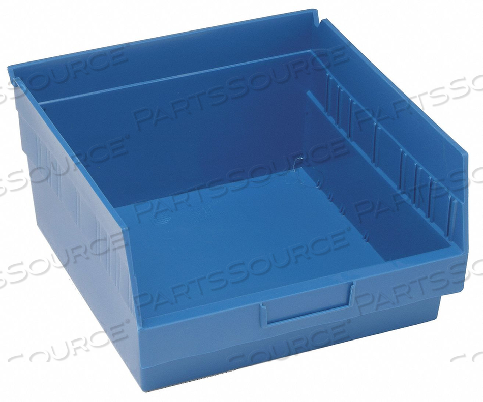 G7034 SHELF BIN 11-5/8 IN L 8 IN H BLUE by Quantum Storage Systems