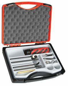 DEBURRING TOOL SET PLASTIC HI SPEED STL. by Shaviv