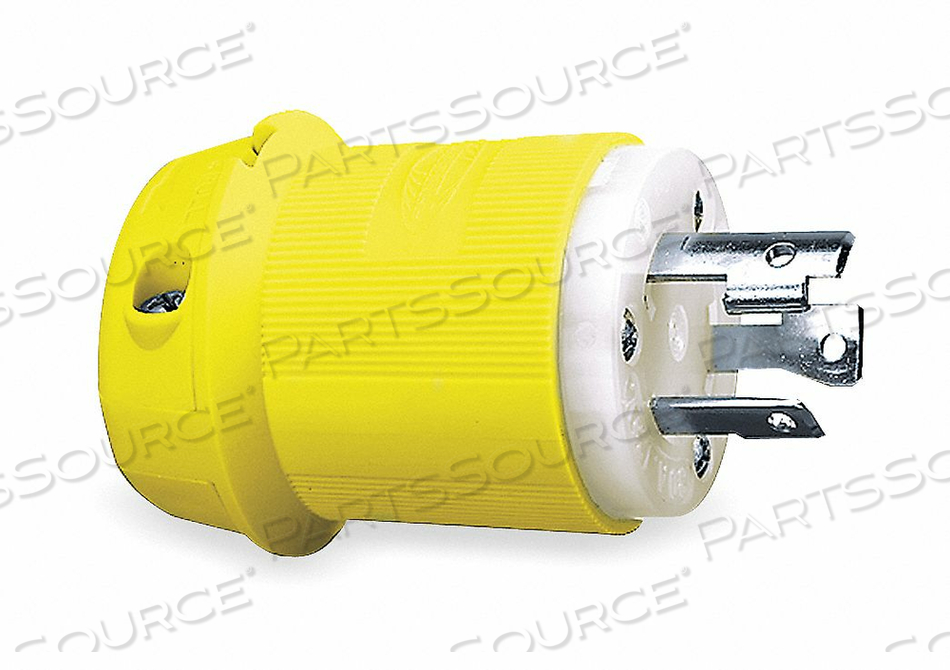 PLUG 250VAC 30A L6-30P 2P 3W 1PH by Hubbell Incorporated, Wiring Device-Kellums PLUG 250VAC 30A L6-30P 2P 3W 1PH by Hubbell Incorporated, Wiring Device-Kellums