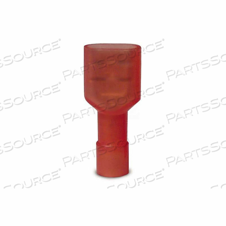 FULLY INSULATED DISCONNECT F, 22-16 AWG, RED, 250" TAB - 100 PK. by Gardner Bender